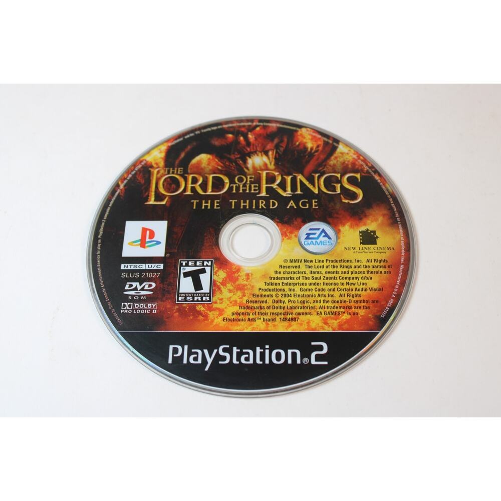 Lord of the Rings: The Third Age (Sony PlayStation 2, PS2) Game Disc only - Picture 2 of 8